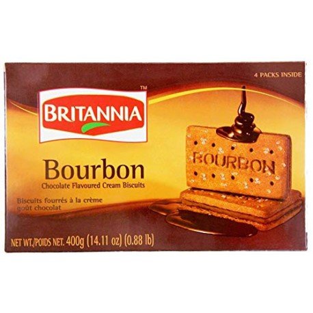 BOURBON 400GM - BRITANNIA