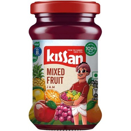 FRUIT MIXED JAM 500GM - KISSAN