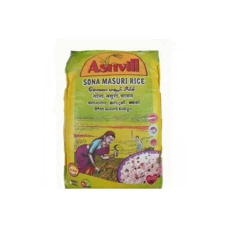 SONA MASOORI RICE 5KG&10KG - ASHVILL