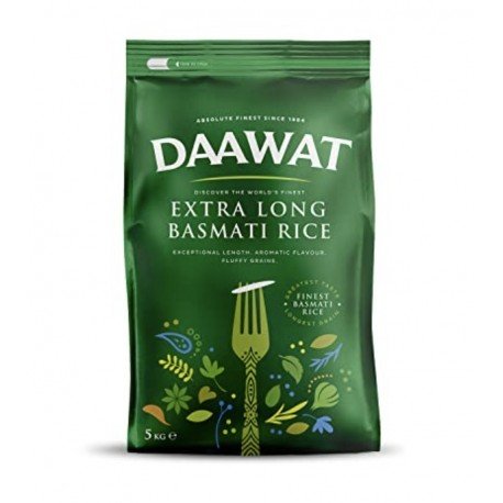 EXTRA LONG BASMATI RICE 20KG - DAAWAT