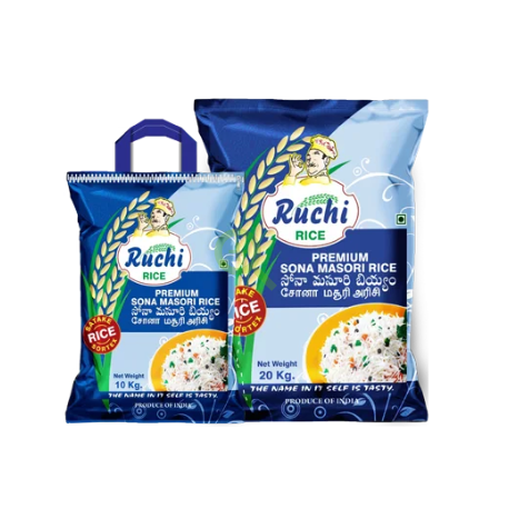 SONA MASOORI RICE 20KG - RUCHI