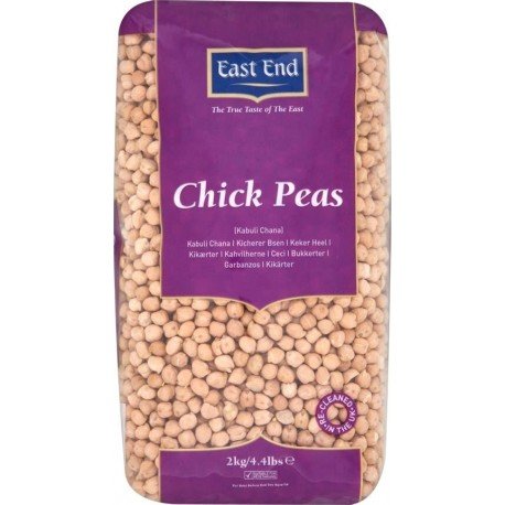 CHICK PEAS KABULI CHANA 2KG - EAST END
