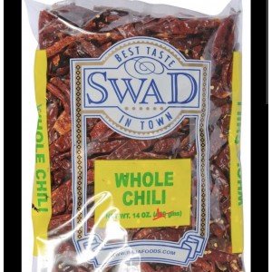 WHOLE RED CHILLIES 300g SWAAD