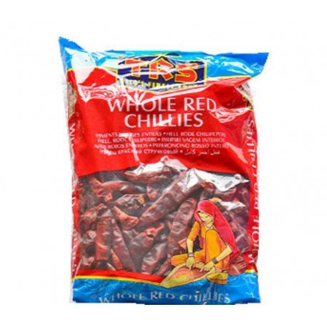 WHOLE RED CHILLIES 150g- TRS