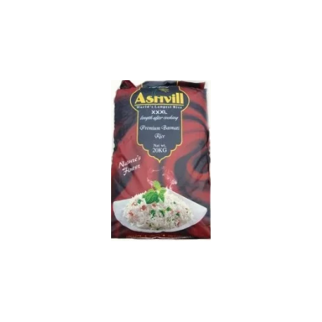 XXXL BASMATI RICE 20kg- ASHVILL