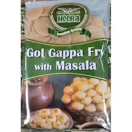 PANI PURI WITH MASAL MIX POWDER (GOL GAPPA) (HEERA) 250G