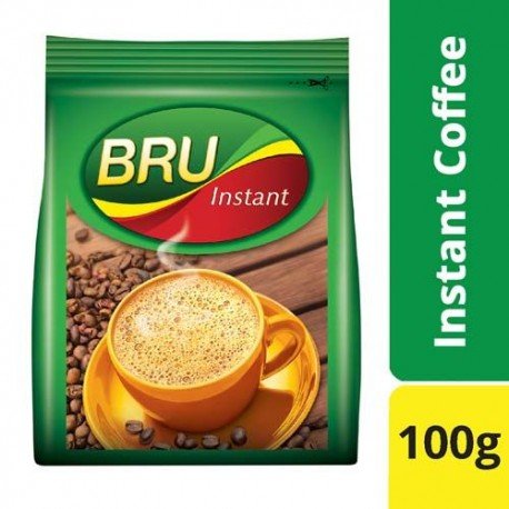 INSTANT COFFEE 100GM (POLY) - BRU